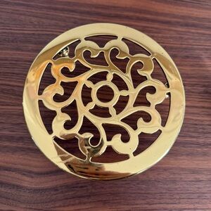 Baldwin American Shelburne Museum Solid Brass Footed Trivet